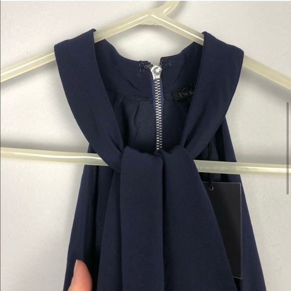 NBD Radley Romper Navy Blue Large - Picture 3 of 5